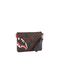 SPRAYGROUND® POUCHETTE XTC SHARKS IN PARIS CROSSOVER CLUTCH