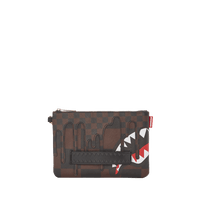 SPRAYGROUND® POUCHETTE XTC SHARKS IN PARIS CROSSOVER CLUTCH
