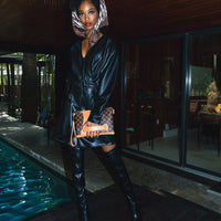 SPRAYGROUND® POUCHETTE HENNY AIR TO THE THRONE CROSSOVER CLUTCH