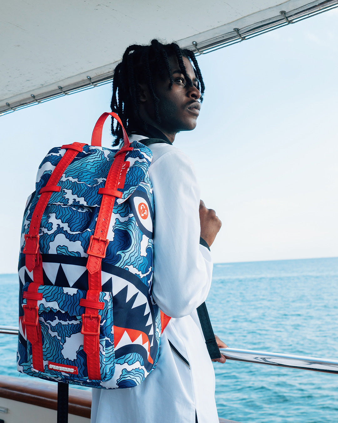 Sprayground backpack wave Clearance