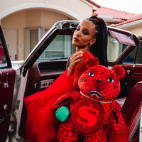 SPRAYGROUND® BACKPACK VENI VIDI VICI MONEYBEAR TEDDYBEAR BACKPACK