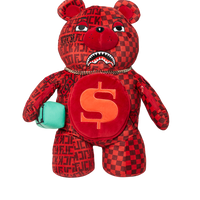 SPRAYGROUND® BACKPACK VENI VIDI VICI MONEYBEAR TEDDYBEAR BACKPACK