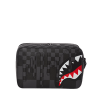 SPRAYGROUND® TOILETRY XTC GREY SHARKS IN PARIS TOILETRY BAG