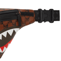 SPRAYGROUND® CROSSBODY SHARKS AND SKULLS SAVVY CROSSBODY