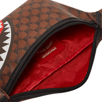 SPRAYGROUND® CROSSBODY SHARKS AND SKULLS SAVVY CROSSBODY