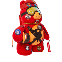 SPRAYGROUND® BACKPACK THE GLOBAL EXPEDITION MONEYBEAR TEDDYBEAR BACKPACK