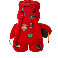 SPRAYGROUND® BACKPACK THE GLOBAL EXPEDITION MONEYBEAR TEDDYBEAR BACKPACK