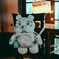 SPRAYGROUND® BACKPACK SPLIT THE CHECK (PEARL) MONEYBEAR TEDDYBEAR BACKPACK