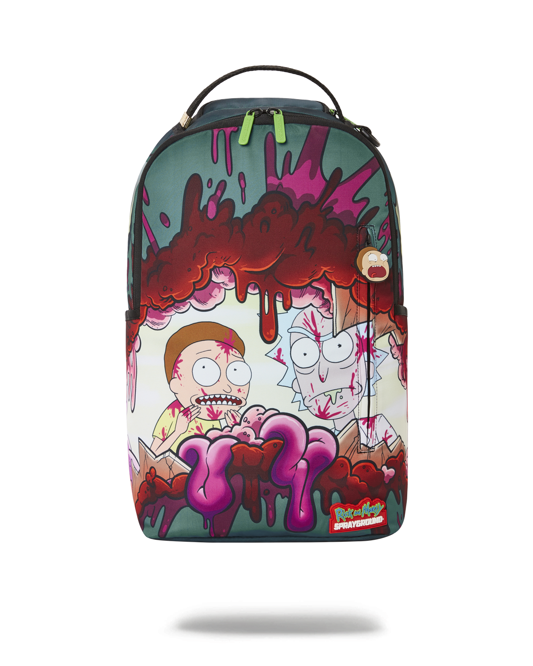Sprayground backpack rick and morty best sale