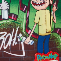 SPRAYGROUND® BACKPACK RICK AND MORTY STREET ARTISTS (DLXR)