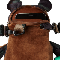 SPRAYGROUND® BACKPACK BEARCUB BACKPACK - CAMOCHECK MONEYBEAR