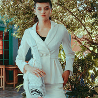 SPRAYGROUND® SLING SPLIT THE CHECK (PEARL) SLING