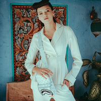 SPRAYGROUND® SLING SPLIT THE CHECK (PEARL) SLING