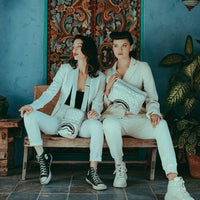 SPRAYGROUND® SLING SPLIT THE CHECK (PEARL) SLING