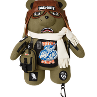 SPRAYGROUND® BACKPACK CALL OF DUTY AVIATOR FEARLESS MONEYBEAR TEDDYBEAR BACKPACK