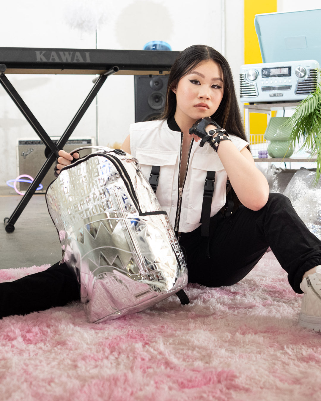 FUTURE TITAN (METALLIC) BACKPACK (DLXV) – SPRAYGROUND®