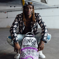 SPRAYGROUND® BACKPACK REMEMBER WHERE YOU CAME FROM (DLXV)
