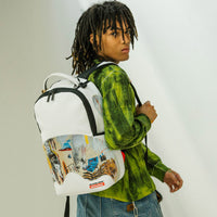 SPRAYGROUND® BACKPACK OFFICIAL BASQUIAT ACQUE PERICOLOSE 1981 BACKPACK (DLXV)