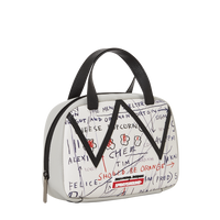 SPRAYGROUND® HANDBAG OFFICIAL BASQUIAT UNTITLED (CHEESE POPCORN) 1983 HANDBAG