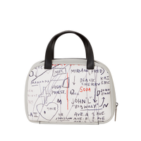 SPRAYGROUND® HANDBAG OFFICIAL BASQUIAT UNTITLED (CHEESE POPCORN) 1983 HANDBAG