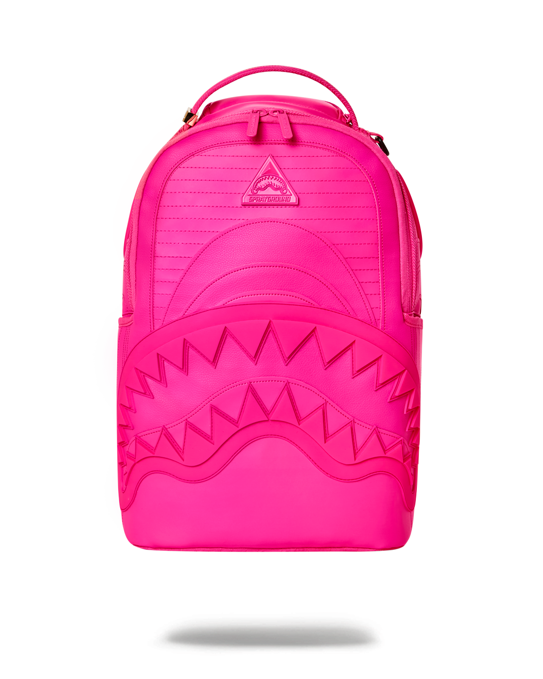 Sprayground Cherry Blossom Rubber Shark Backpack - Blue