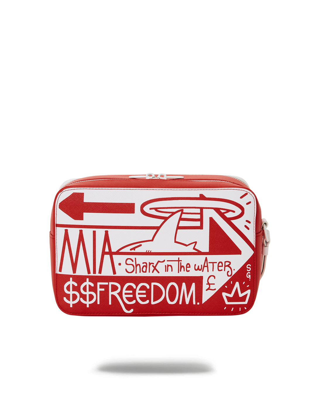 SPRAYGROUND® TOILETRY DANGER DANGER TOILETRY BAG