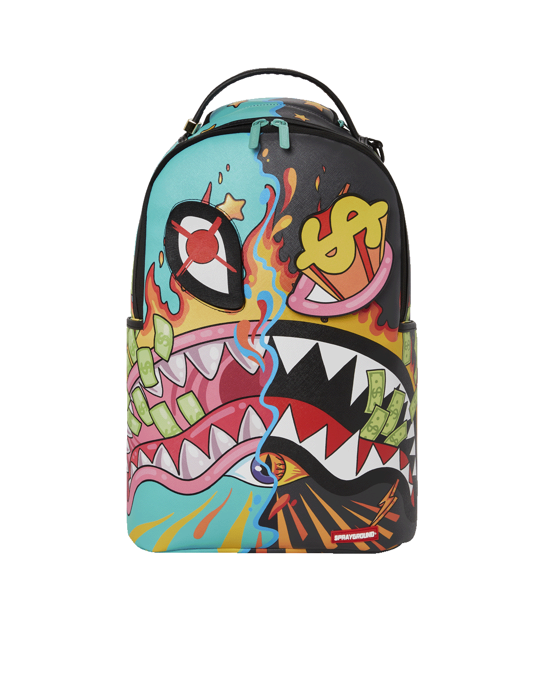 Sprayground Butterfly Shark Mouth Backpack Multicolor, One Size–
