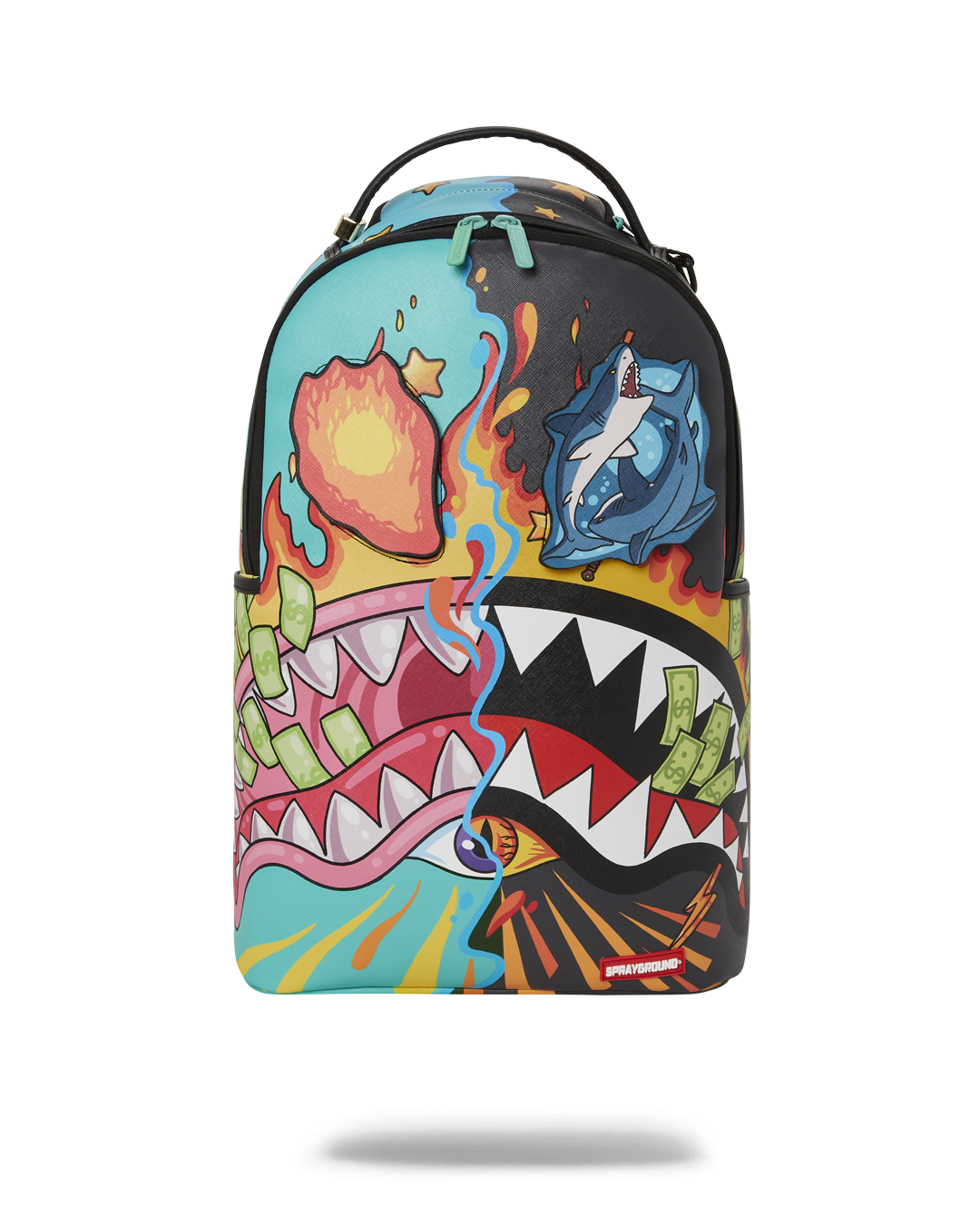 Sprayground backpack dazed and shark Clearance