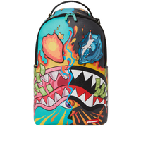 SPRAYGROUND® BACKPACK DAZED & SHARK DOUBLE LIFE (WITH REMOVABLE EYE PATCHES)