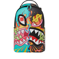 SPRAYGROUND® BACKPACK DAZED & SHARK DOUBLE LIFE (WITH REMOVABLE EYE PATCHES)