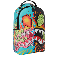 SPRAYGROUND® BACKPACK DAZED & SHARK DOUBLE LIFE (WITH REMOVABLE EYE PATCHES)