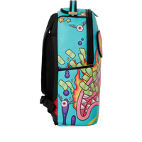 SPRAYGROUND® BACKPACK DAZED & SHARK DOUBLE LIFE (WITH REMOVABLE EYE PATCHES)