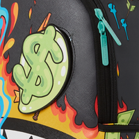 SPRAYGROUND® BACKPACK DAZED & SHARK DOUBLE LIFE (WITH REMOVABLE EYE PATCHES)