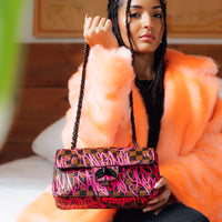 SPRAYGROUND® HANDBAG JETGRAPHIX SHARKCHAIN HANDBAG