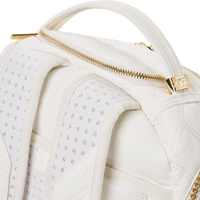 SPRAYGROUND® BACKPACK RIVIERA LE BLANC GOLD CHAIN SHARK BACKPACK (DLXV)