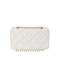 SPRAYGROUND® HANDBAG RIVIERA LE BLANC GOLD CHAIN SHARK HANDBAG
