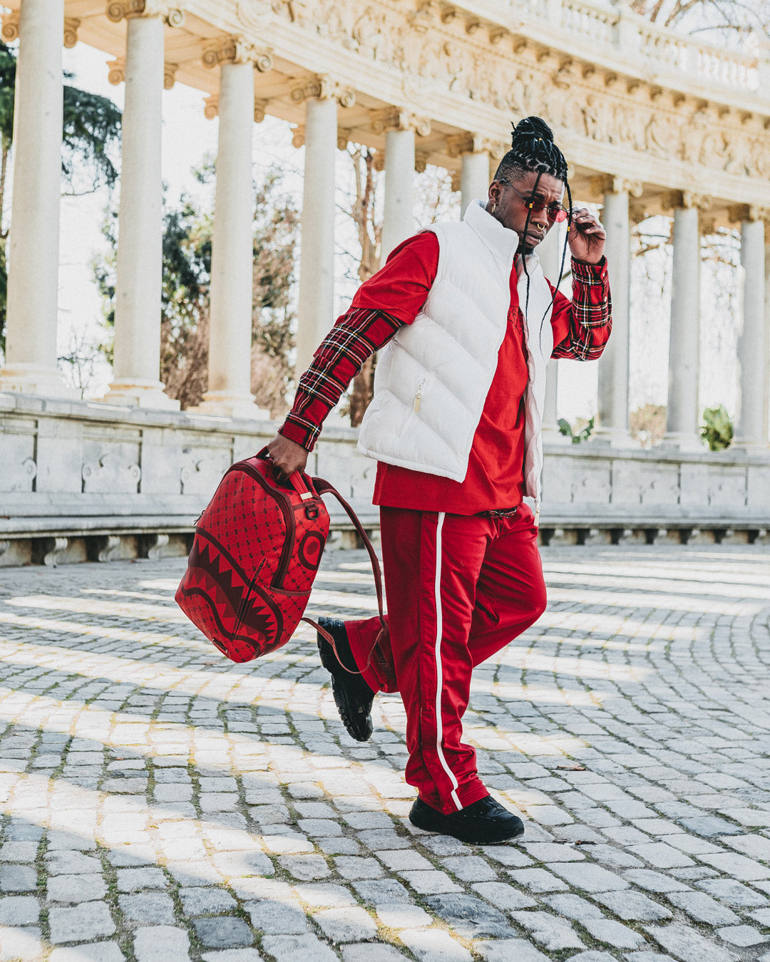 Sprayground Red Backpacks for Men