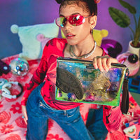 SPRAYGROUND® POUCHETTE MAGIC CITY CROSSOVER CLUTCH