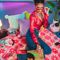 SPRAYGROUND® POUCHETTE MAGIC CITY CROSSOVER CLUTCH