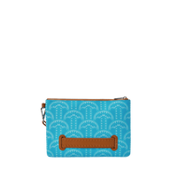 SPRAYGROUND® POUCHETTE ILLUCHAINS TURQ CROSSOVER CLUTCH