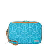 SPRAYGROUND® TOILETRY ILLUCHAINS TURQ TOILETRY BAG