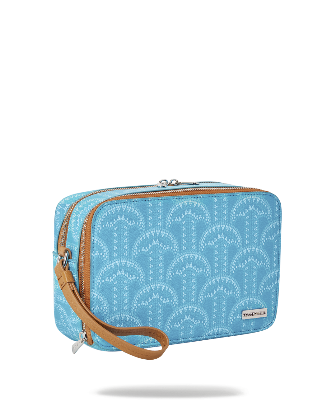 SPRAYGROUND® TOILETRY ILLUCHAINS TURQ TOILETRY BAG