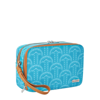 SPRAYGROUND® TOILETRY ILLUCHAINS TURQ TOILETRY BAG