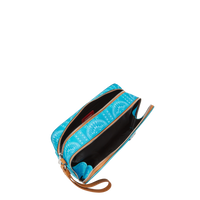 SPRAYGROUND® TOILETRY ILLUCHAINS TURQ TOILETRY BAG