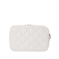 SPRAYGROUND® TOILETRY RIVIERA LE BLANC GOLD CHAIN SHARK TOILETRY BAG