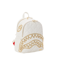 SPRAYGROUND® BACKPACK RIVIERA LE BLANC GOLD CHAIN SHARK SAVAGE BACKPACK