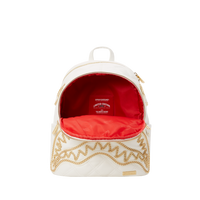 SPRAYGROUND® BACKPACK RIVIERA LE BLANC GOLD CHAIN SHARK SAVAGE BACKPACK