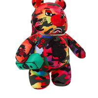 SPRAYGROUND® BACKPACK CAMOBURST MONEYBEAR TEDDYBEAR BACKPACK