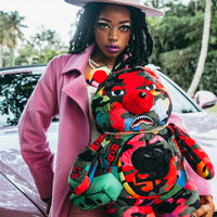 SPRAYGROUND® BACKPACK CAMOBURST MONEYBEAR TEDDYBEAR BACKPACK