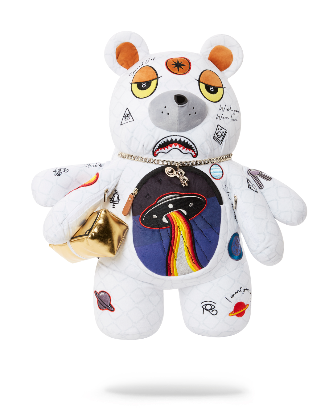 UFO SPACED OUT MONEYBEAR TEDDYBEAR BACKPACK – SPRAYGROUND® UFO SPACED OUT MONEYBEAR TEDDYBEAR BACKPACK – SPRAYGROUND®